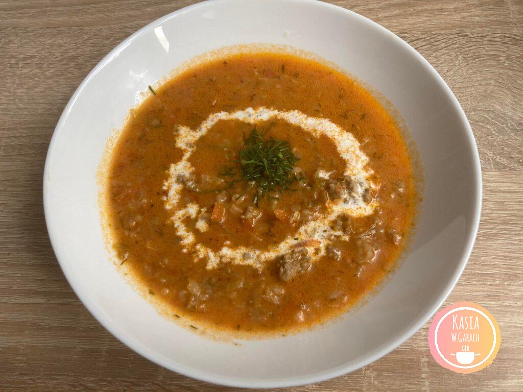 Zupa gołąbkowa