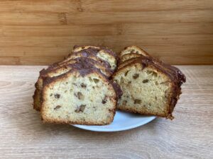 Białkowiec z orzechami