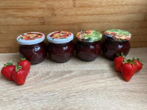 Domowy dżem truskawkowy