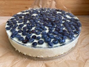 Sernik z białą czekoladą