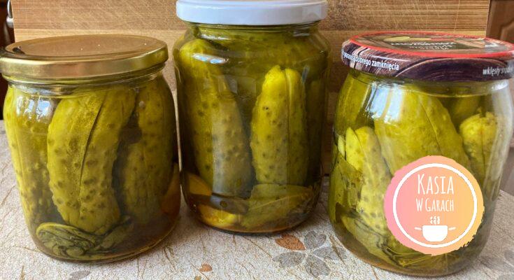 Ogórki z kurkumą