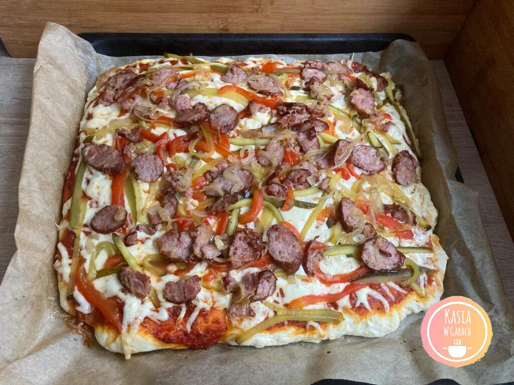 Pizza drożdżowa rodem z PRL