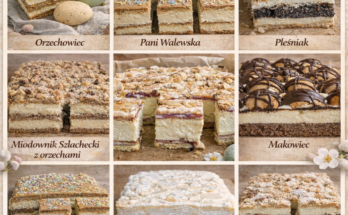 10 najlepszych ciast na Wielkanoc – sprawdzone hity, które znikają ze stołu jako pierwsze